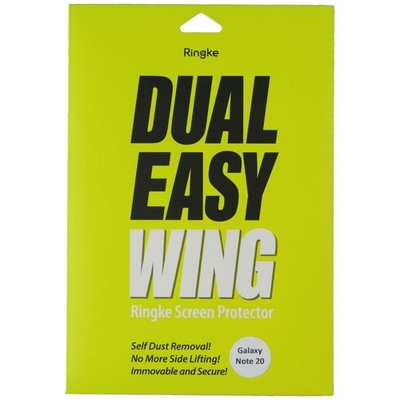 Ringke Dual Easy Wing Screen Protector for Samsung Galaxy Note 20 - 2 Pack