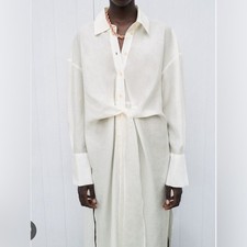 Zara BNWT size S white dress