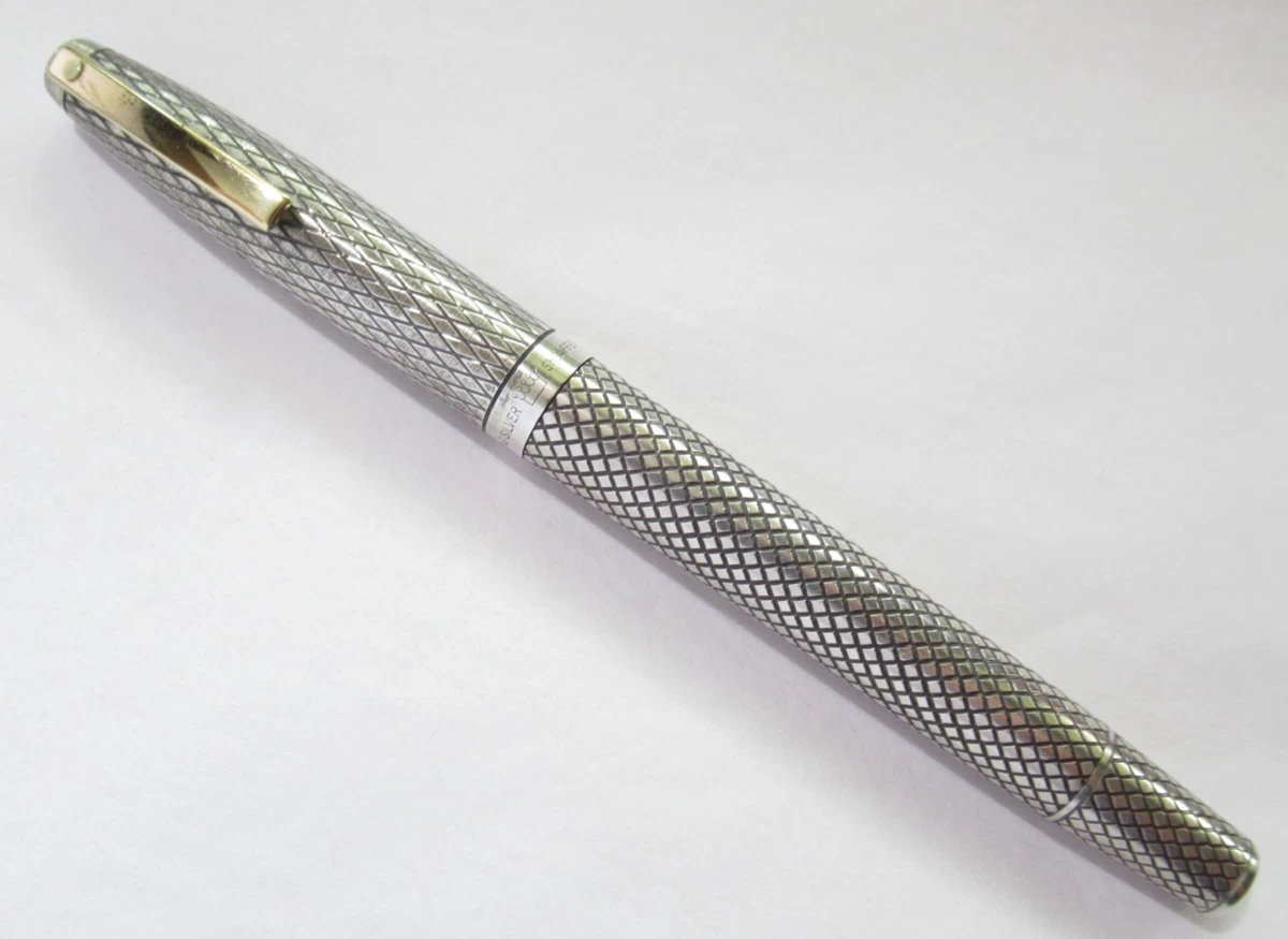 Vintage Sterling Silver Pen In Collectible Sheaffer Fountain Pens