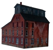 HUDSON RIVER MODEL COMPANY HO SCALE MAPLE STREET GRIST MILL CRAFTSMAN KIT