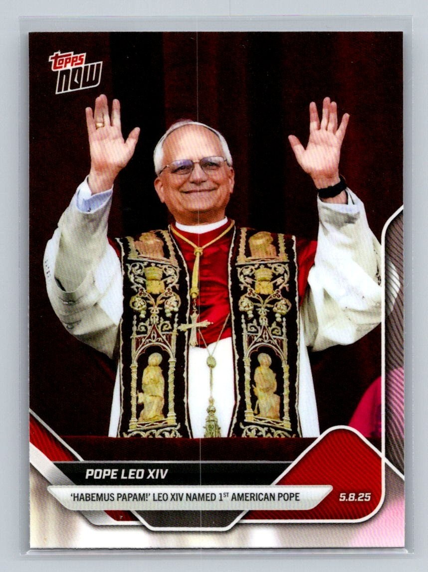 2025 Topps Now Pope Leo XIV - #Pope -1