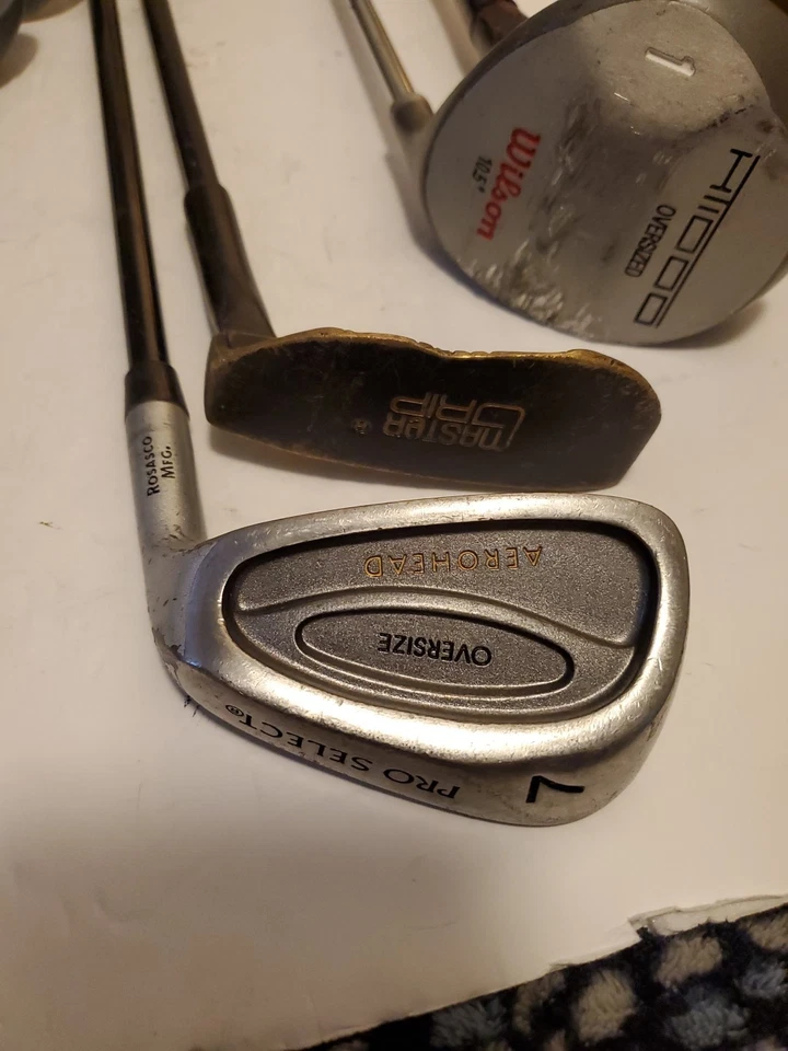 Wilson HT1000 Flow Weight Golf Clubs 4,5,6,8,9,P, + 4 More -10 Golf Clubs Total- - Image 3 of 4