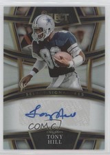 2022 Panini Select Signatures Silver Prizm Tony Hill #SSP-TOH Auto qw7