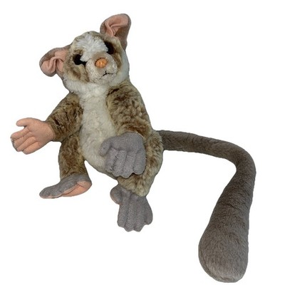Toys R Us Animal Alley Plush Lemur Kinkajou Sugar Glider Bush Baby 2000 READ