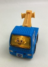 VTech Go Go Smart Wheels Vehicle Blue Talkative Tow Truck Lights Sounds