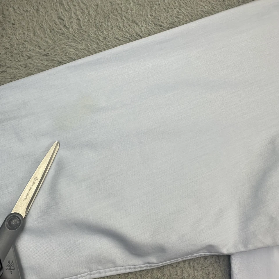 Brooks Brothers Shirt Mens 17-34 Light Blue Madison Egyptian Cotton Made in USA - Image 4 of 4