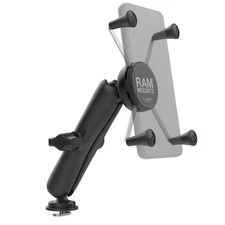 RAM Large Phone X-Grip Long Mount with 1" Track Ball Base