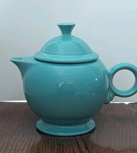 Turquoise Fiesta Medium Teapot with Lid  44oz