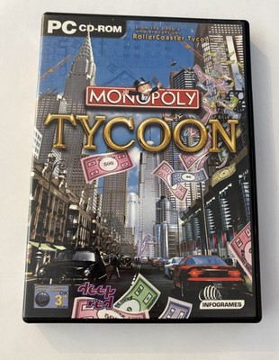 Monopoly Tycoon PC CD-ROM Management Sim Strategy - NO CD KEY