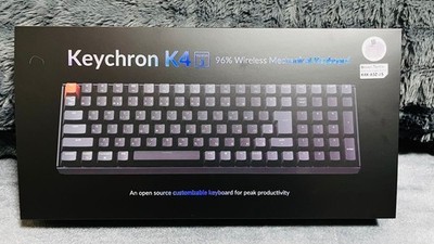 Keychron K4 Version 3 WHITE LED JP JIS Keychron Super Switch Brown handle