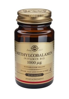 Solgar Methylcobalamin 1000 μg Nuggets, 30