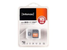Intenso 3403470 16GB MicroSDHC Class 4 20MB/s 5MB/s Dustproof Scratch