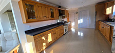 Kitchen With Solid Oak Doors.