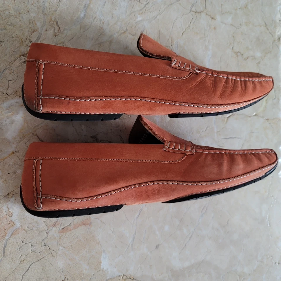 Men's Moreschi Driving Loafers.  US Size 10. Worn Twice. - Image 4 of 4
