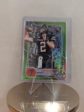 Behren Morton Bowman Chrome U 1st Like Green Refractor /275 Texas Tech Rookie QB