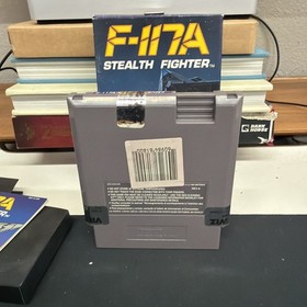 NES F-117A Stealth Fighter Boxed W Game Manual Nintendo + Protector