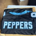 Julius Peppers Carolina Panthers Autographed Black Jersey BAS Original Football