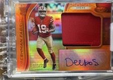 2019 Panini Certified - Freshman Fabric Signatures Deebo Samuel #223 Mirror O...
