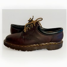 Dr Martens 8053 Crazy Horse Leather Shoes Made in England UK 5 EU 38 Dark Brown