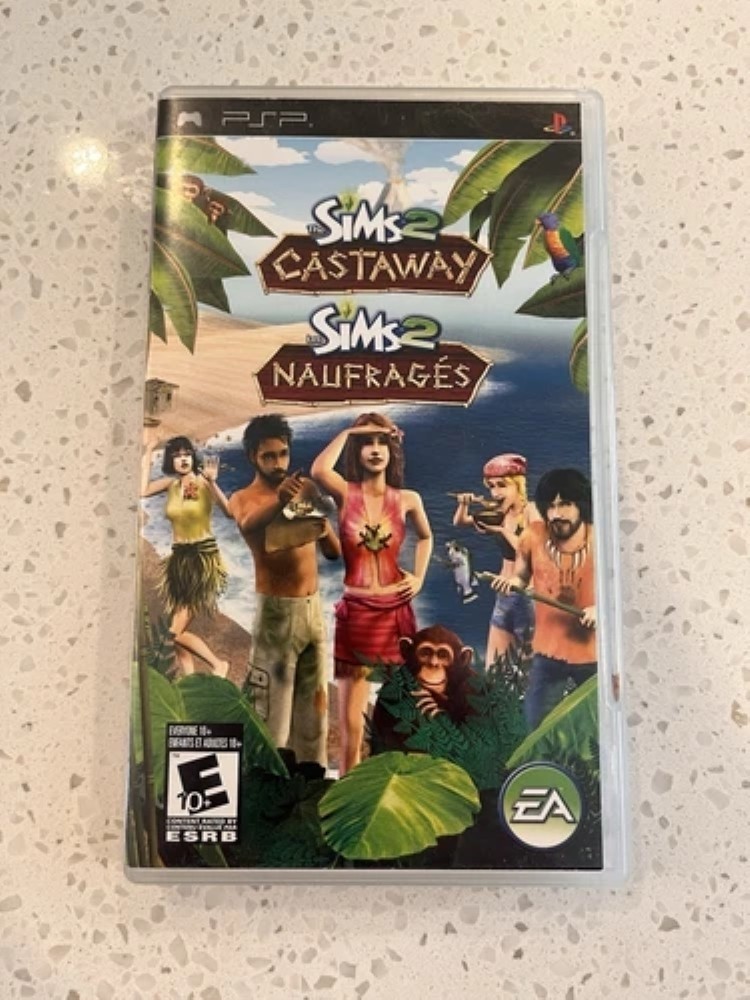 Sims 2: Castaway (Sony PSP, 2007) (Sony PSP) Video Game