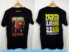 Vintage Primus Tour Concert Music 2 Sides T-shirt S to 5XL PA146 FREE SHIPPING