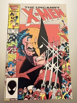 The Uncanny X-Men #211 (Marvel Comics November 1986)