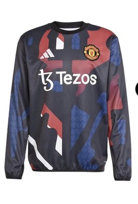 Adidas Manchester United 2024/25 Pre-Match Warm-Up Pullover - Herren Medium