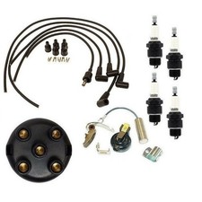 Ignition Tune-Up Kit Points Condenser Rotor Cap Fits Farmall H Super H Tractor