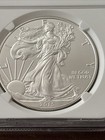 2015 Silver Eagle NGC MS70 First Releases Blue Label — photo 6