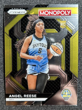 2024 Panini Prizm Monopoly #WNBA16 Angel Reese All-Star RC Rookie Chicago Sky