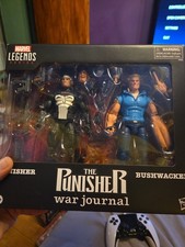 Marvel Legends The Punisher War Journal  Punisher   Bushwacker 2 Pack 2 Day Ship