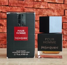 Yves Saint Laurent Pour Homme By YSL EDT Spray 80ml 2.7 fl oz New In Open Box