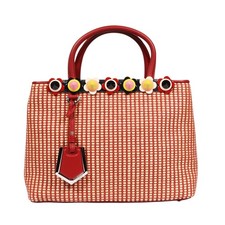 Fendi 8BH253 Petit Toujours Raffia Small Shoulder Bag