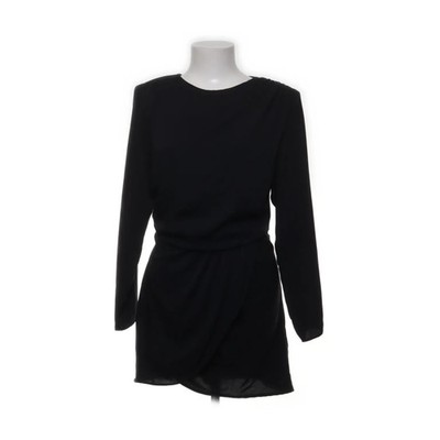 H&M, Kleid, Größe: 40, Schwarz, Polyester, Einfarbig, Damen #ODy
