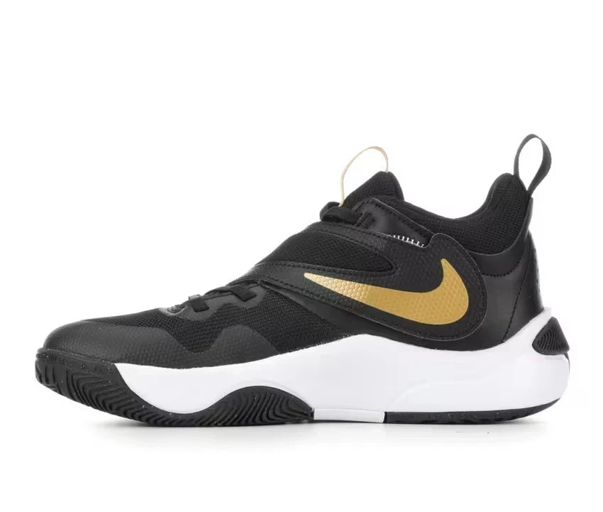 Nike Kids' Grade School Team Hustle D11 Shoes (Black, Size 12C, 13C, 3Y, 6Y, 7Y)