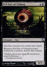 Time Spiral Evil Eye of Urborg - Foil x1 Light Play, English Magic Mtg M:tG