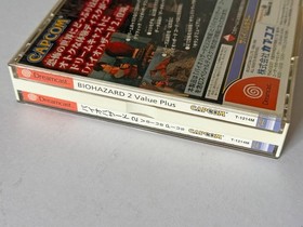 Dreamcast Biohazard 2 II Value Plus w/Spine Resident Evil DC Sega Game Japan JP