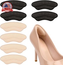 MasterMo Heel Grips Liner Cushions Inserts for Loose Shoes, Heel Pads Snugs for