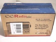 C.Crane CC Radio Plus Am/Fm/Tv Weather + NOAA Alert Radio (NOS)