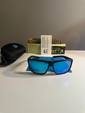Costa Del Mar Rinconcito Polarized Sunglasses Black Frame Blue Lenses