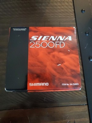 Shimano Sienna 2500FD Spinning Reel New in Box