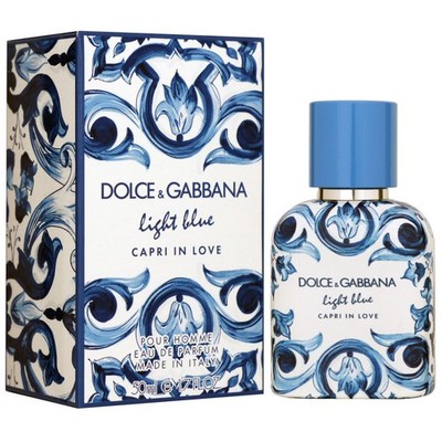 Dolce & Gabbana Light Blue Pour Homme Capri in Love 50 ml Eau de Parfum EDP