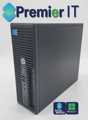 HP ProDesk 400 G2.5 SFF Desktop PC - Intel Core i3-4170 - 4GB RAM + 128GB SSD