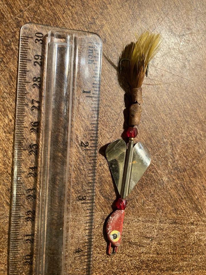 Spinner ciclónico vintage Pflueger. Fecha temprana. Raro. Difícil de encontrar. Foto 2 de 3