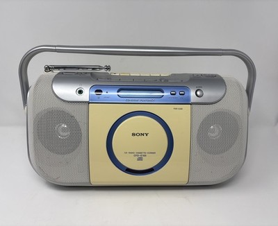 Sony CFD-E100 CD & AM/FM Radio & Cassette Player/Recorder Boombox Tested