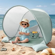 Tiny Land Baby Beach Tent, Pop Up Baby Tent with UPF 50 Sun Baby Beach Essentia