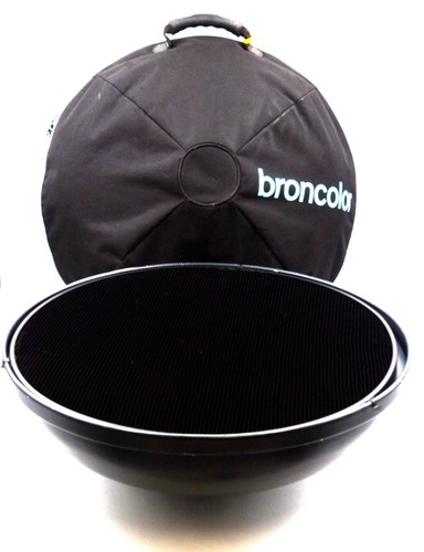 BRONCOLOR 20.4" BEAUTY DISH REFLECTOR WITH HONEYCOMB GRID AND CASE