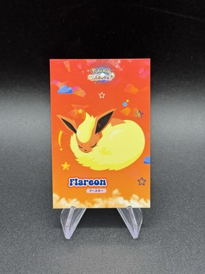 Sleepy Flareon Cracked Ice Holo Pokemon Lets Go Eevee Database Peru US Seller
