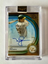 2025 Topps Five Star Mark McGwire On-Card Autograph SSP #13/25 Auto Card #FSA-MM