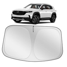 XHRING Windshield Sun Shade Sunshade Compatible with Mazda CX50 2025 2024 2023